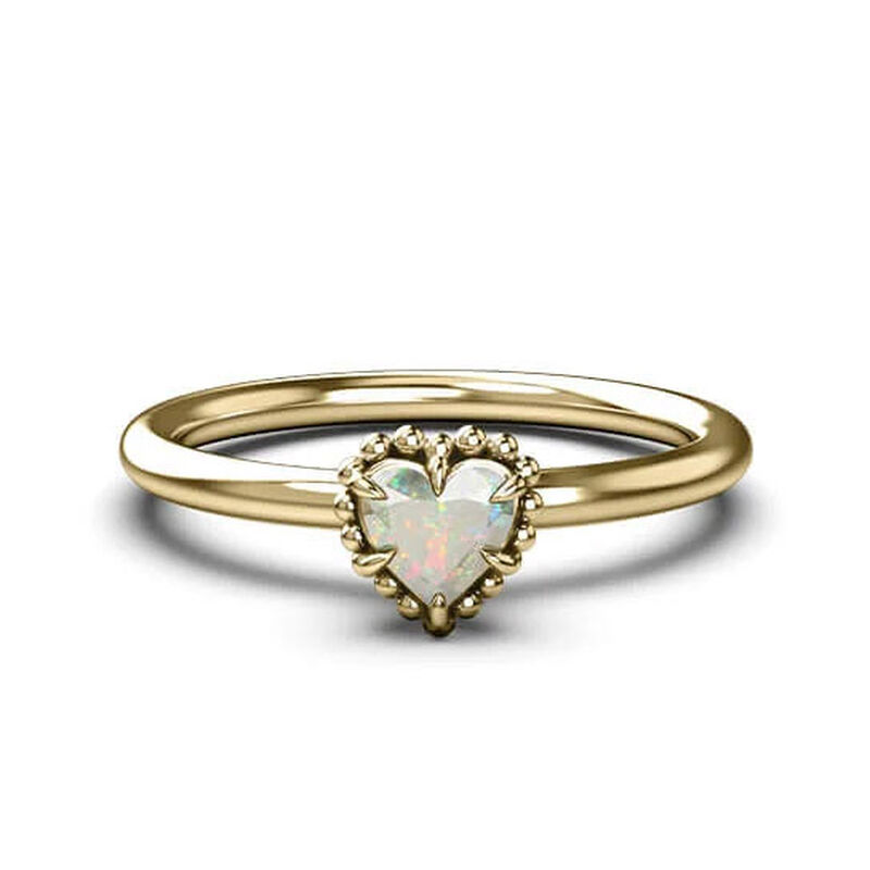 Stolen Girlfriends Club Dahlia's Heart Ring image number 0
